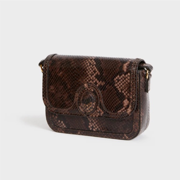 Rouje Bibi crossbody bag python - Picture 2 of 10